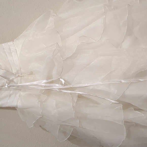 Stunning Allure Bridals Ivory Wedding Dress Size 4 - Picture 8 of 13